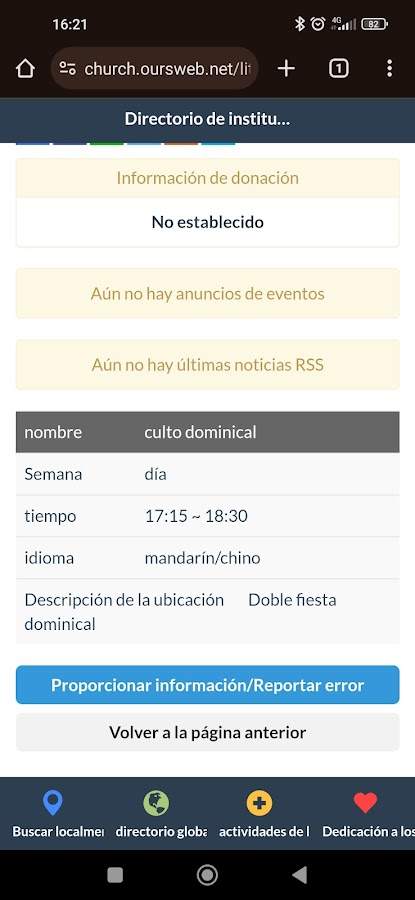 Iglesia cristiana española China Torremolinos