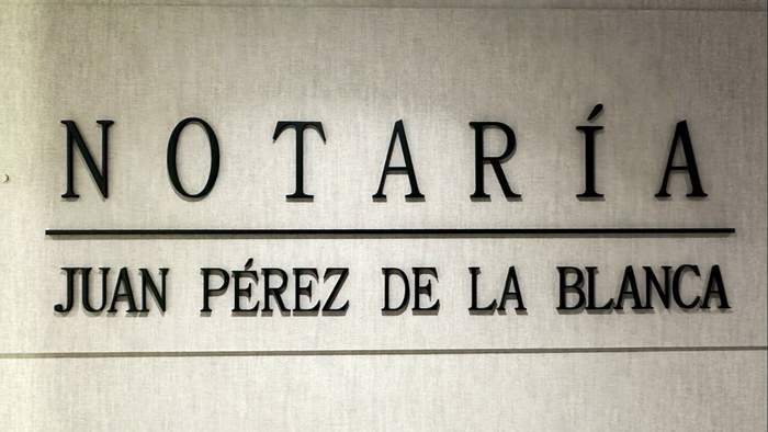 Notario Juan Pérez de la Blanca