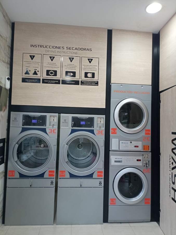 Lavandería autoservicio IWASH Happy Wash